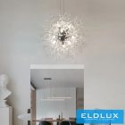 UNIVERSO Kristály függeszték 9xG9 Max60W IP20 króm ∅500mm