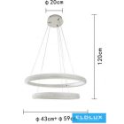 UNIVERSO Függeszték 51w 4080lm 6500k IP20 fehér ∅590x1200mm