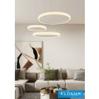 UNIVERSO Függeszték 60w 4800lm 3000k IP20 fehér 630+490+380mm