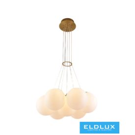   UNIVERSO Függeszték 7xG9 max.10w D450x1200mm IP20 Óarany 5év