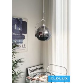   UNIVERSO Függeszték 1xE27 Max.60w IP20 Króm/Fekete D290x450x1200mm