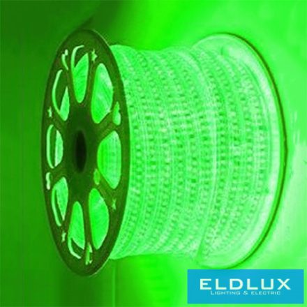 ELDLUX Flexibilis LED szalag AC:220V 2835-120D-10MM 7.6w/M zöld IP65