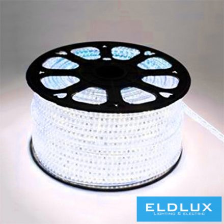 ELDLUX Flexibilis LED szalag AC:220V 2835-120D-10MM 7.6w/M jégkék IP65