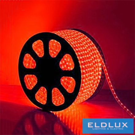 Flexibilis LED szalag AC:220V 2835-120D-10MM 7.6w/M red IP65