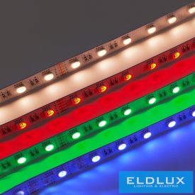   ELDLUX 24v-os RGBW LED szalag 19.5w 470lm RGB+3000K IP20 10m 