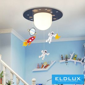ELDLUX UFO mennyezeti lámpa E27 kék