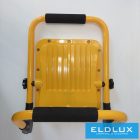 UNIVERSO Akkumulátoros LED reflektor USB töltés 3.7V-10AH 1400lm 6500k