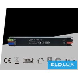   UNIVERSO Mini fémházas tápegység DC:24V 100w 8.33A IP67 200x26x21mm