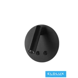 UNIVERSO Fali lámpa 8w 720lm 3000K IP20 fekete 2 év