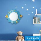 ELDLUX WINKLE fali és mennyezeti lámpa 3×E14 kék