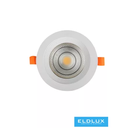 UNIVERSO LED süllyestett lámpa 18w 1700lm 4000K 120° IP20 Fehér D165mm Kivágás:D200mm 3 év