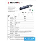 NOBUKO B Series 12V 60W IP67 Kültéri Led Tápegység