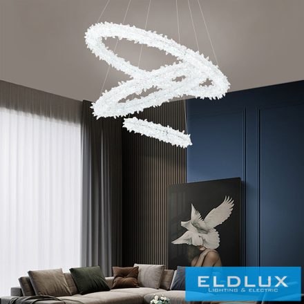 ELDLUX ELDAMARILL kristályüveg függeszték D800 488W CCT