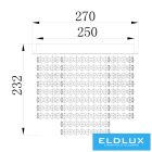 ELDLUX ELDALIZ kristályüveg mennyezeti lámpa L270 E14×4