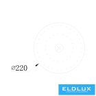 ELDLUX ELDILEN kristályüveg mennyezeti lámpa Ø220 E14