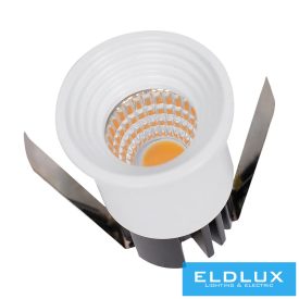   UNIVERSO Mini spot lámpatest 3w 6500k 300lm 30° IP20 Fehér D35x47mm kivágás:D28mm