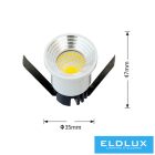 UNIVERSO mini spot lámpatest 3w 3000k 300lm 30° IP20 ∅35×47mm ezüst