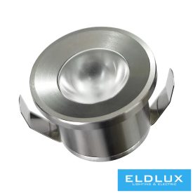   UNIVERSO mini spot lámpatest 1w 3000k 100lm 30° IP20 ∅31×22mm ezüst