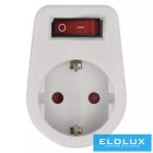 EMOS elosztó 1 aljzat kapcsolható