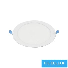   UNIVERSO Kör alakú süllyesztett LED panel 12w 1200lm CCT/kap. 120° IP20 Fehér D175mm kivágás:D155mm 3év