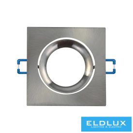   UNIVERSO Süllyesztett spot lámpatest 1xMR16 matt szürke 82x82x20mm/∅75mm