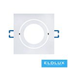 UNIVERSO Süllyesztett spot lámpatest 1xPAR16 foglalat nélkül Fehér 82x82x24mm kivágás:D75mm