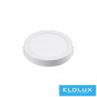 UNIVERSO Kör alakú falon kívüli LED panel 18w 1800lm CCT/kap. 120° IP20 Fehér D225x35mm 3év