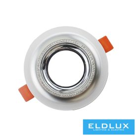   UNIVERSO süllyesztett spot lámpatest GU10 Max 60w fehér/króm