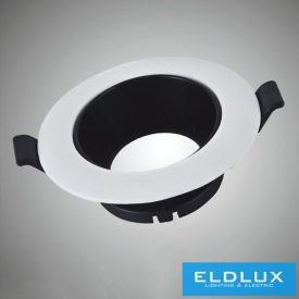   UNIVERSO süllyesztett spot lámpatest GU10 Max 60w fehér/fekete