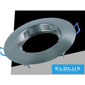   UNIVERSO Süllyesztett spot lámpatest 1XGU10 Max.40w ezüst D86mm/D55mm