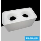 UNIVERSO Spot lámpatest IP20 Fehér 2xGU10