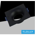 UNIVERSO Süllyesztett spot lámpa 1xGU10 IP20 Fekete 83x83x45mm kivágás:D75mm 5év