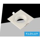 UNIVERSO süllyesztett spot lámpa 1xGU10 IP20 88x88x31mm kivágás:75X75mm fehér 5év