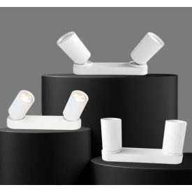   UNIVERSO Spot lámpatest 2xGU10 Max.35w IP20 Fehér 260x60x25mm