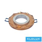 UNIVERSO Süllyesztett lámpatest 1xPAR16 foglalat nélkül IP20 Arany D91x25mm Kivágás:D60mm