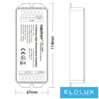 MIBOXER 4 csatornás Jelerősítő DC:12-24V Max:15A 6A/CH