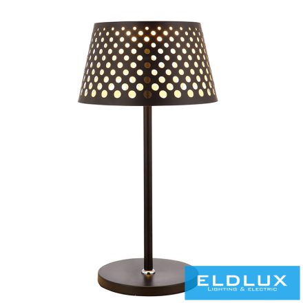 ELDLUX HONEY asztali lámpa fekete LED 12W