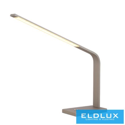 ELDLUX Asztali lámpa ezüst LED 7.5W