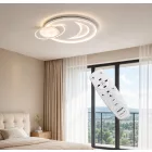 UNIVERSO Mennyezeti lámpa 45W/90W 3600lm/7200lm  IP20 Fehér CCT.Kap 570x500mm