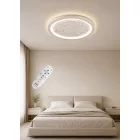 UNIVERSO Mennyezeti lámpa 30W/60W 1800lm/3600lm  IP20 Fehér CCT Távirányító D450x50mm
