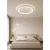 UNIVERSO Mennyezeti lámpa 30W/60W 1800lm/3600lm  IP20 Fehér CCT Távirányító D450x50mm