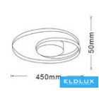 UNIVERSO Mennyezeti lámpa 32w 2560lm CCT.Kap D450x50mm  IP20 Fehér