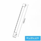 UNIVERSO Egyfázisú sínhez lámpatest COB LED 26W 3120lm 4000K 488mm IP20 fehér