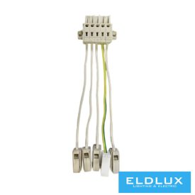   UNIVERSO Háromfázisú lineáris LED lámpatest QJ68150-3C végzáró