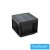 UNIVERSO Napelemes oszlop lámpa 3.2V-1200mAH 5V-1.6w CCT.kap IP65 Fekete 150x150x125mm