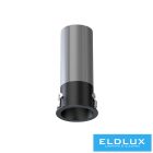 UNIVERSO Mini spotlámpa 3w 145lm 6500k IP20 Fekete D25x57mm kivágás:D20mm