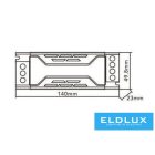 UNIVERSO Dimmelhető fémházas tápegység DC:24V 100w 4.16A IP20 140x50x23mm 3év