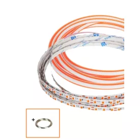   UNIVERSO Hajlítható led szalag szilikon fedlappal DC:24V 120D-10w/méter narancs IP20 6x9mm 10méter 3év