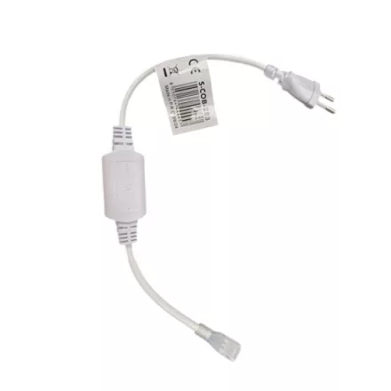 UNIVERSO Max.13mm széles flexibilis LED szalaghoz adapter dugóval max.50m