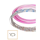 UNIVERSO Hajlítható led szalag szilikon fedlappal DC:24V 120D-10w/méter rózsaszín IP20 6x9mm 10méter 3év